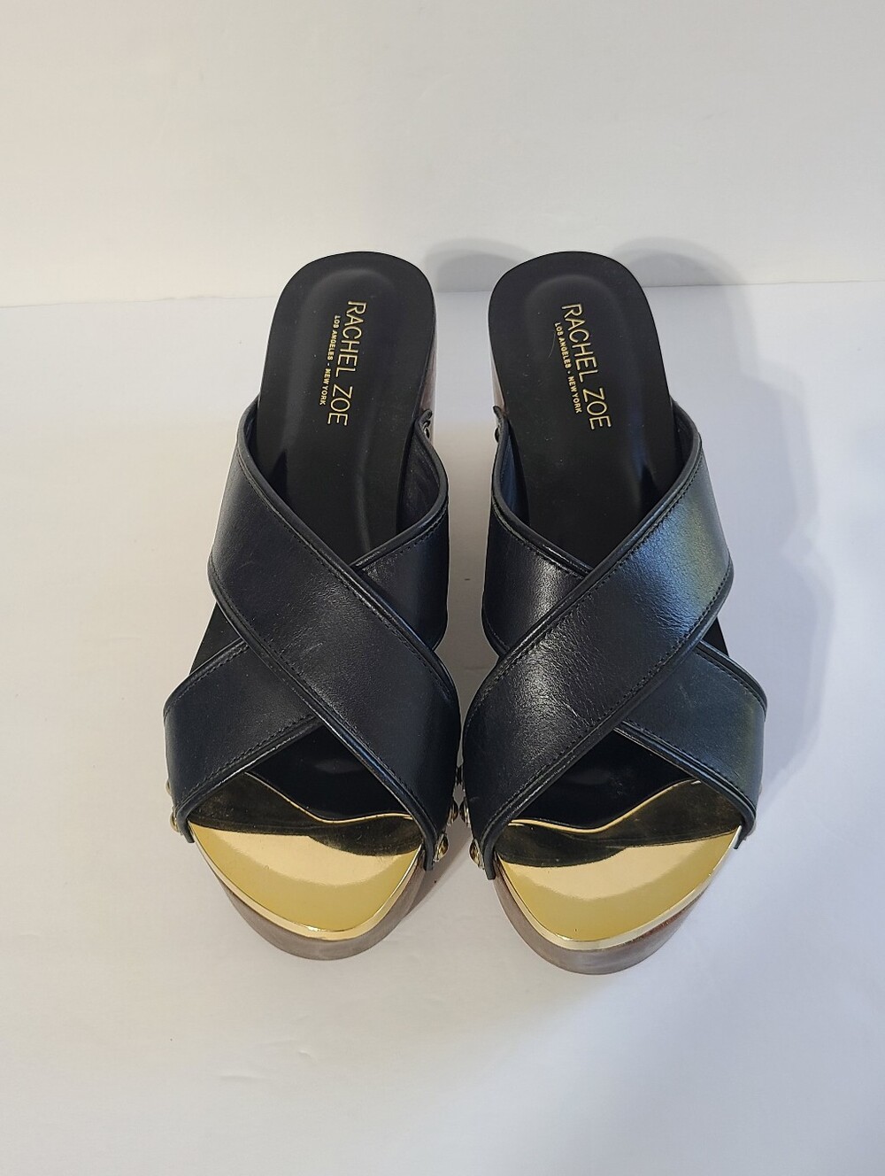 RACHEL ZOE Maddi Soft Calf Platform Sandals